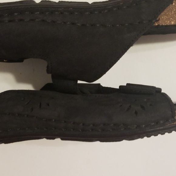 La plume leather sandals - Picture 5 of 6